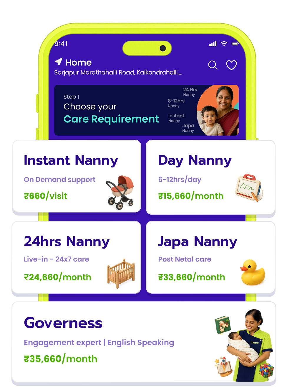 1. Choose a Service